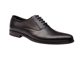 Pantofi barbati eleganti din piele naturala Negru Enzo - GKR84N